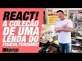 REACT de Colecoes A colecao e um bate papo com uma lenda do fisiculturismo