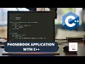 Phonebook Application With C C Project