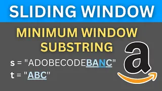 Minimum Window Substring Sliding Window Hindi