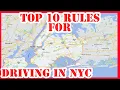 10 Rules I Learned Driving in NEW YORK CITY For the FIRST Time