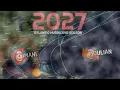 2027 Hypothetical Atlantic Hurricane Season Animation CrimsonRTZ