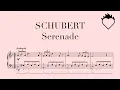 Schubert Serenade Standchen - Easy Piano Arrangement