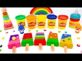 Lagu PlayDoh Ice Cream | How To Make Rainbow Kinetic Sand Ice Cream Cutting ASMR 🌈 Squish Kinetic Sand