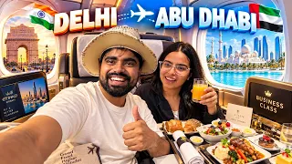I Took Priyal To Abu Dhabi In BUSINESS CLASS! 😍✈️