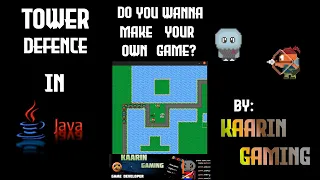 LEARN HOW TO make a GAME - TOWER DEFENCE in JAVA