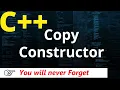 Copy Constructor in C with Example Object Oriented Programming Concept Copy Constructor