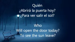 Quien - Pablo Alboran Translated with English Lyrics/Traducido con letra en Español