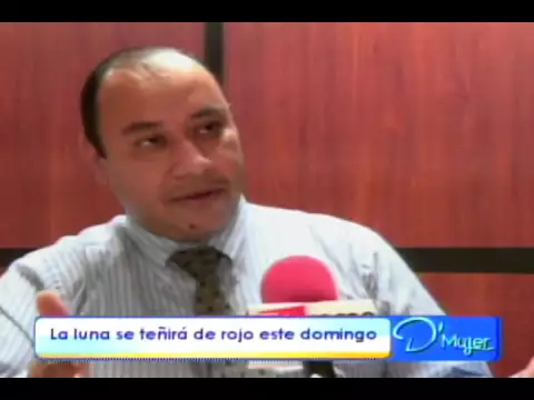 La luna se teñirá de rojo este domingo