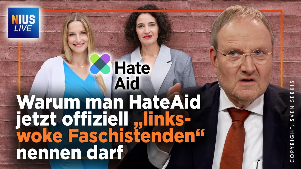 HateAid verliert vor Gericht! NGO-Komplex in Panik: Fördergelder weg | NIUS Live vom 25.03.2026