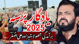 shahadat hazrat ali asghar a s zakir najam sherazi 2025 sherazisoundbhalwal