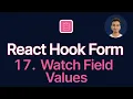 React Hook Form Tutorial - 17