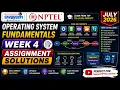 Operating System Fundamentals Week 4 Assignment Answers 2026 NPTEL July 2026 NPTEL