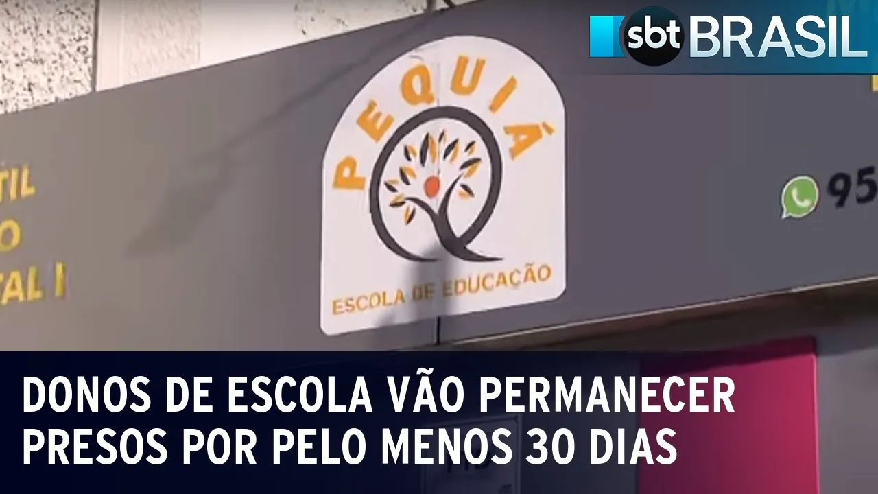 Donos de escola vão permanecer presos por pelo menos 30 dias | SBT Brasil (28/06/23)