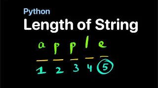 Python - Find Length of String