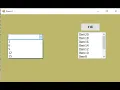 Programming in Visual Basic net How to use For Next to Fill combobox and Listbox in VB net