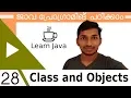 28 Introduction to Classes and Objects Java Course in Malayalam