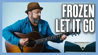 Frozen Let It Go Guitar Lesson Tutorial