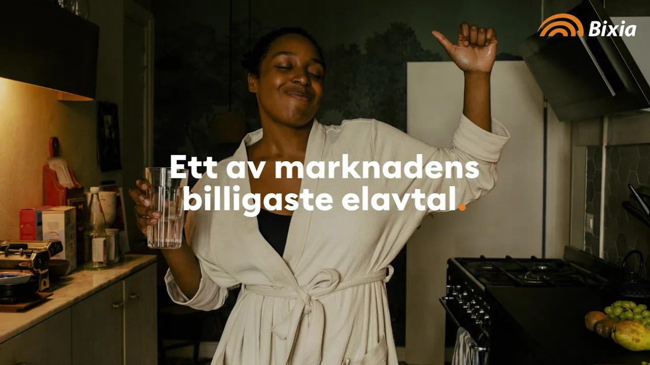Bixia — Bixia — Billigaste elavtal med förnybar energi (YouTube video ad)