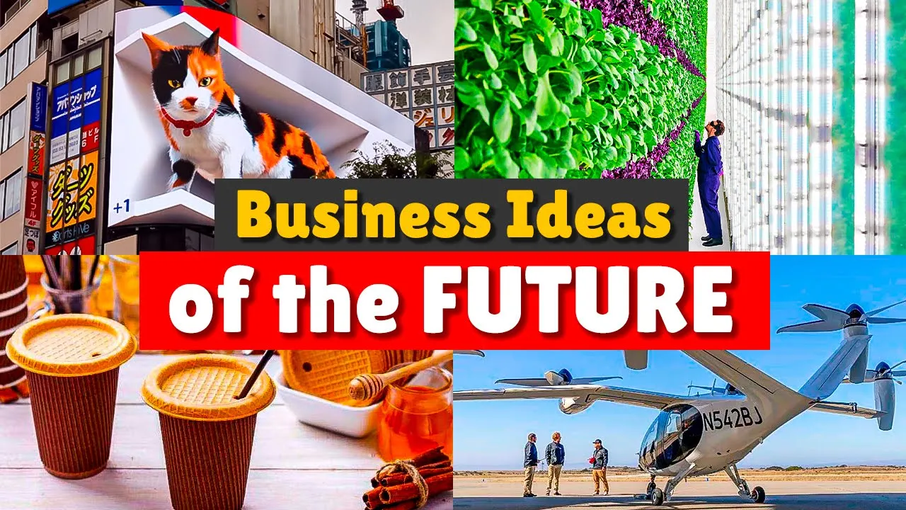 Outline Video 25 Innovative New Business Ideas for the next 5 years