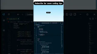04 Delivery Truck Animation HTML CSS JavaScript Coding Shorts Series