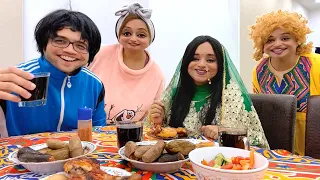 D عزومة أول يوم رمضان مع ضيفتنا الهنديه 