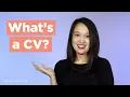 Lagu What’s a CV? (The Difference Between a CV and a Resume + What to Include in Your CV)