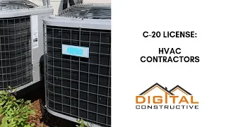 C-20 HVAC License California HVAC Contractor s Guide To Navigating the CSLB License Process