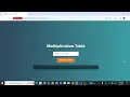 How to make multiplication table generator in Javascript Javascript multiplication table generator
