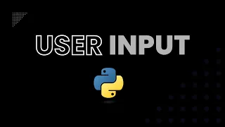 6 Python User Input Function Python Tutorial for Beginners
