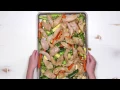 Sheet pan garlic chicken and veggies