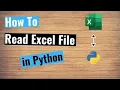 How to Read Excel Sheet Automate Excel - Python Automation Tutorial Full Code Walk Through 2020