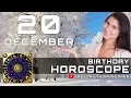 December 20 - Birt ay Horoscope Personality