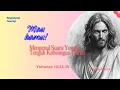 Lagu Mau Kamu! Mengenal Suara Yesus di Tengah Kebisingan Dunia.Yohanes102339