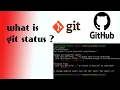 Git status command