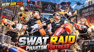 LTT Game Nerf Guns : SEAL X Winter Warrior & Couple Nerf Guns Fight Crimson Guard's Crime Ring