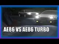 INITIAL D - AE86 VS AE86 TURBO HIGH QUALITY