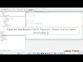 Apache NetBeans IDE 21 Tutorial - Short Cut to insert Runnable