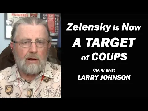 Zelensky ist zum Ziel von Coups Larry Johnson geworden