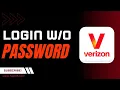 How to Login to Verizon Without Password