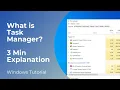 What is Task Manager Microsoft Task Manager Explained
