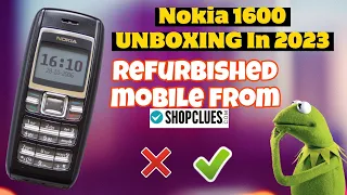 Download NOKIA 1600 MOBILE UNBOXING IN 2023 // Nokia 1600 model  order from shopclues 🤔 MP3