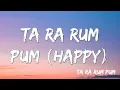 Download Lagu Ta Ra Rum Pum - Saif Ali Khan, Rani Mukerji, Shaan, Mahalaxmi ( Lyrics)