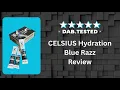 CELSIUS Hydration Blue Razz Review - Daily Electrolyte Boost for Work Workouts