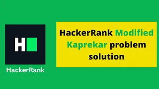HackerRank Modified Kaprekar Numbers problem solution in Python Programmingoneonone