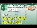 Download Lagu Microsoft Excel: Tekst uit een cel extraheren