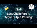 LangChain Output Parsers Deep Dive Practical Examples Error Handling - Part 4