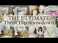 The ULTIMATE Thrift Flip Showdown DIY Projects Goodwill Finds
