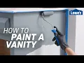 How to Paint a Vanity Easy Bathroom Updates