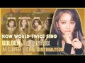 Download Lagu [AI COVER] How would Twice sing Golden By Huntrix? line distribution