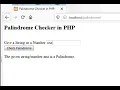 String and Number Palindrome in PHP